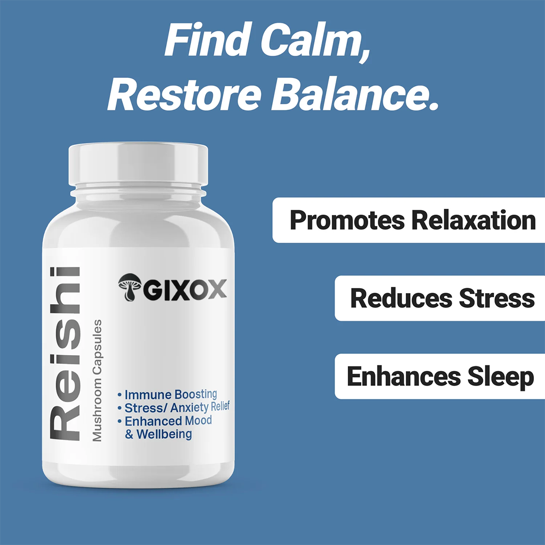 Reishi Mushroom Capsules